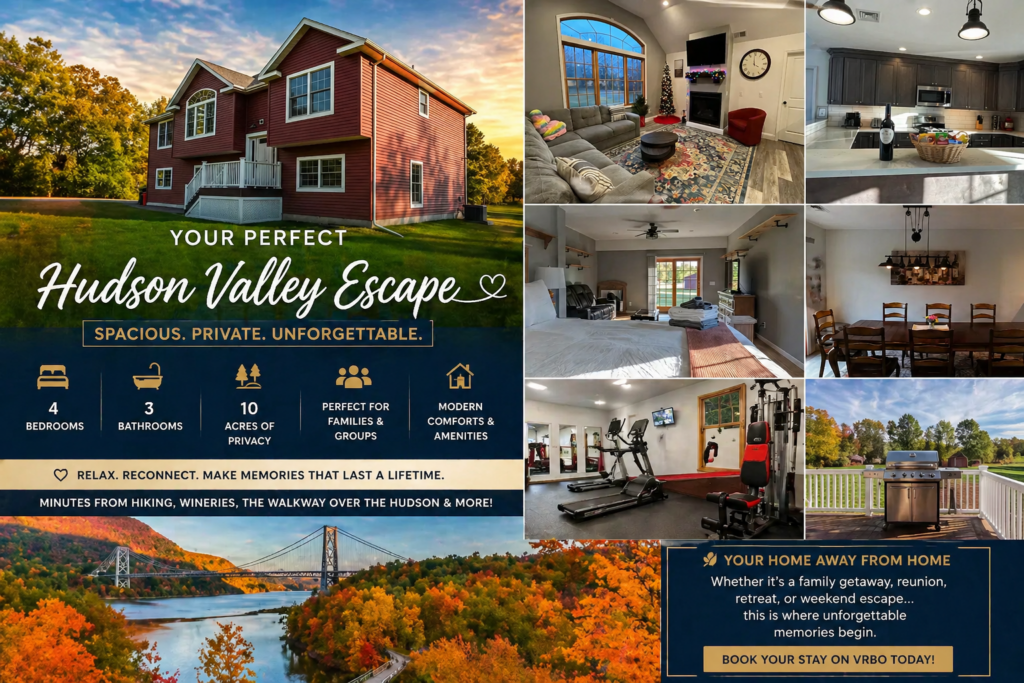Experience the Perfect Family Getaway at Our Private Highland NY Vacation Rental